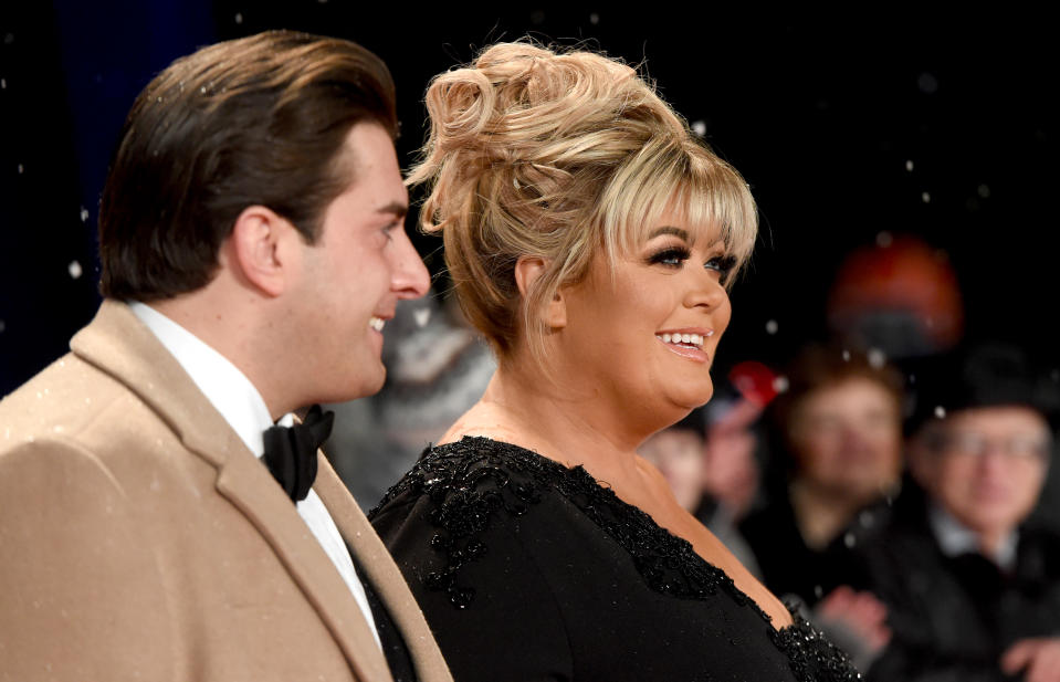 James Argent and Gemma Collins attends the National Television Awards held at the O2 Arena on January 22, 2019 in London, England. (Photo by Stuart C. Wilson/Getty Images)