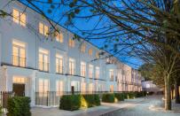 <p>A row of derelict garages in north-west London has been transformed into a tree-lined street of 10 ultra-luxurious mansions worth in excess of £120 million. Each mansion has either four or five bedrooms, and is managed by upmarket department store Harrods which provides the concierge service, including use of a chauffeur and access to a private chartered jet. (Dwyer Property/SWNS.com) </p>