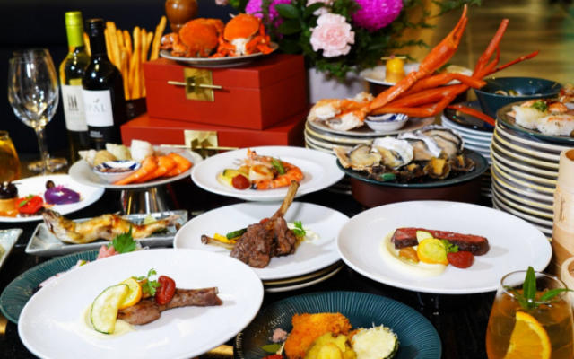 開箱星級飯店2／漢來海港升級版、8大餐檯任你吃「島語」頂級自助餐千元