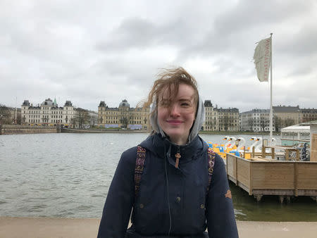 Maria Madsen Busk poses for a picture in Copenhagen, Denmark March 20, 2017. REUTERS/Stine Jacobsen