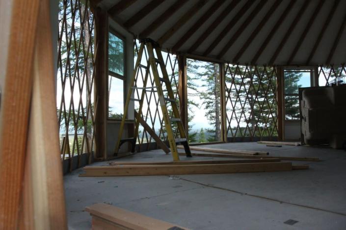 <p>For people interested in building a yurt to live in, Mollie Busby suggests a calculator available on the Shelter Designs website. Although the Busbys live in a rather large yurt, they said two people could easily live in a yurt that’s 24 feet in diameter. As the size of the yurt goes down, the price also substantially decreases.</p>