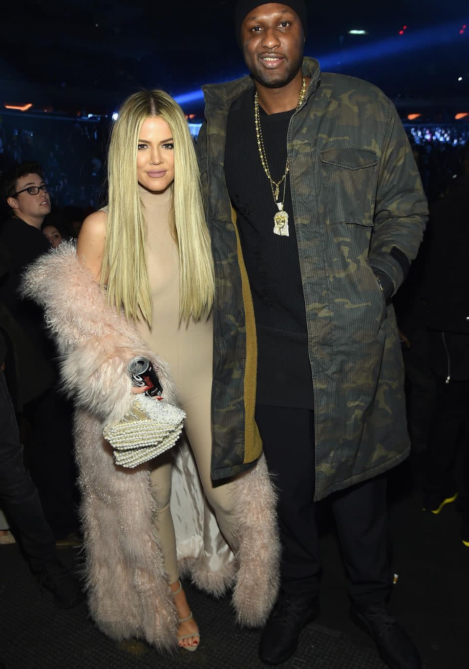 The reality star had a turbulent marriage to Lamar. Source: Getty