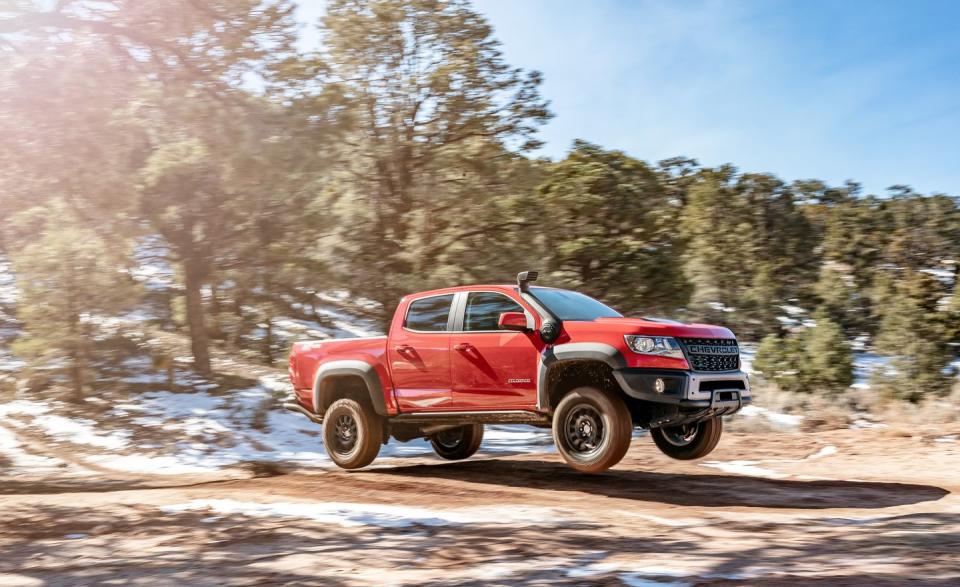 <p>While not as capable over open terrain at high speeds as Ford's F-150 Raptor, the ZR2 Bison is smaller and easier to wield, making it a better pick for narrower, technical trails. </p>