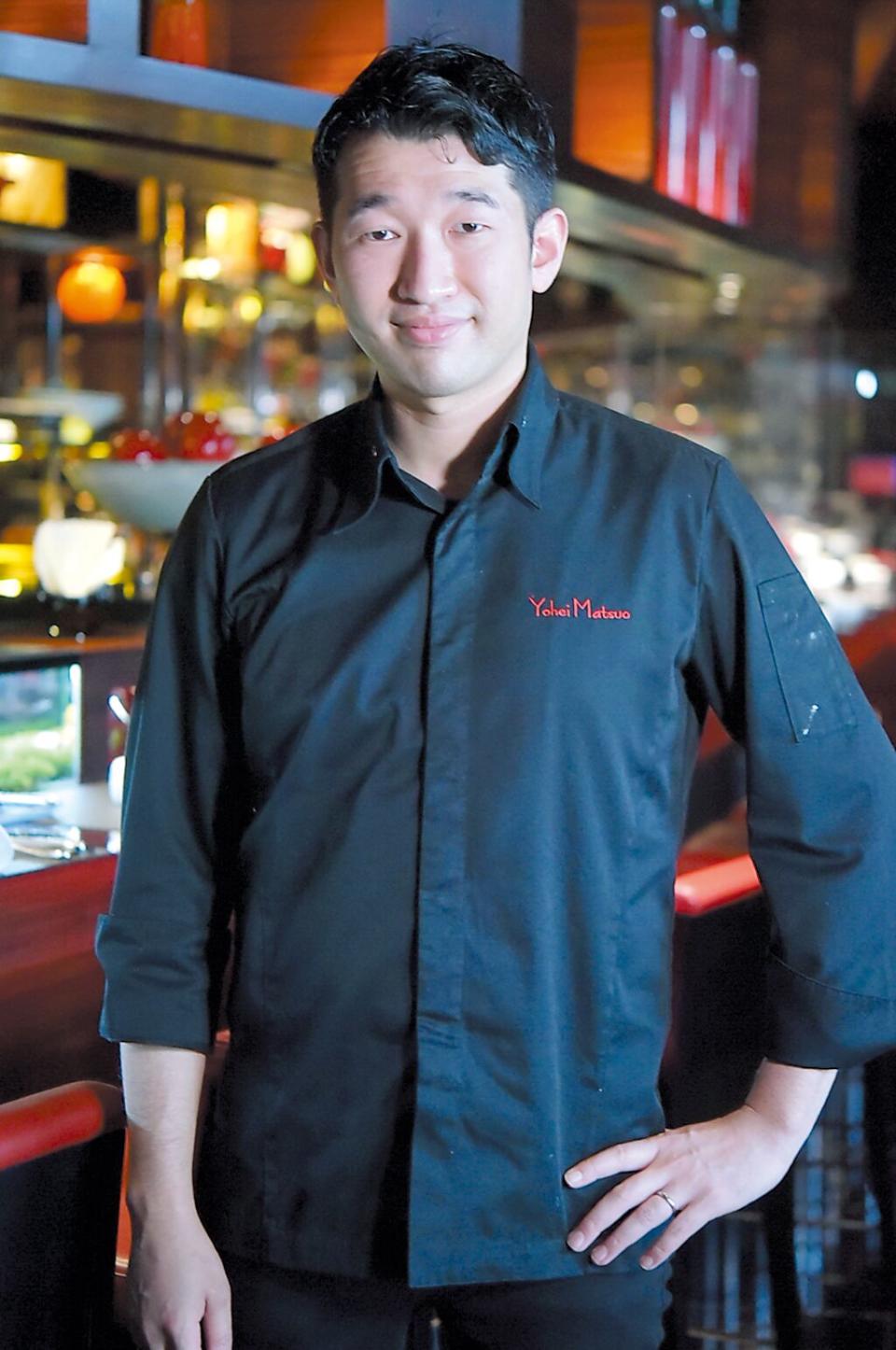 台北〈侯布雄法式餐廳〉（L'ATELIER de Joel Robuchon Taipei）新任日籍主廚松尾洋平（Yohei Matsuo）。圖／姚舜