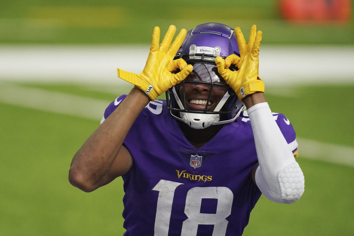 Vikings rookie WR Justin Jefferson was one of the best rookies in week 3