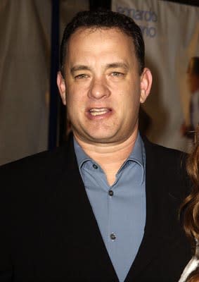 Tom Hanks at the Hollywood premiere of Dreamworks' Catch Me If You Can