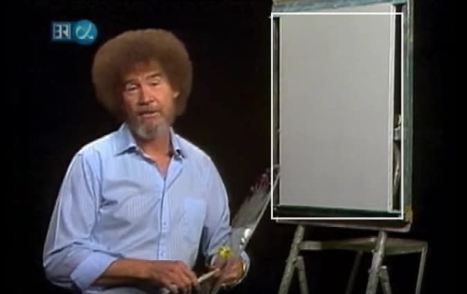 OMG this video of Bob Ross’ son proves that luscious hair definitely runs in the family