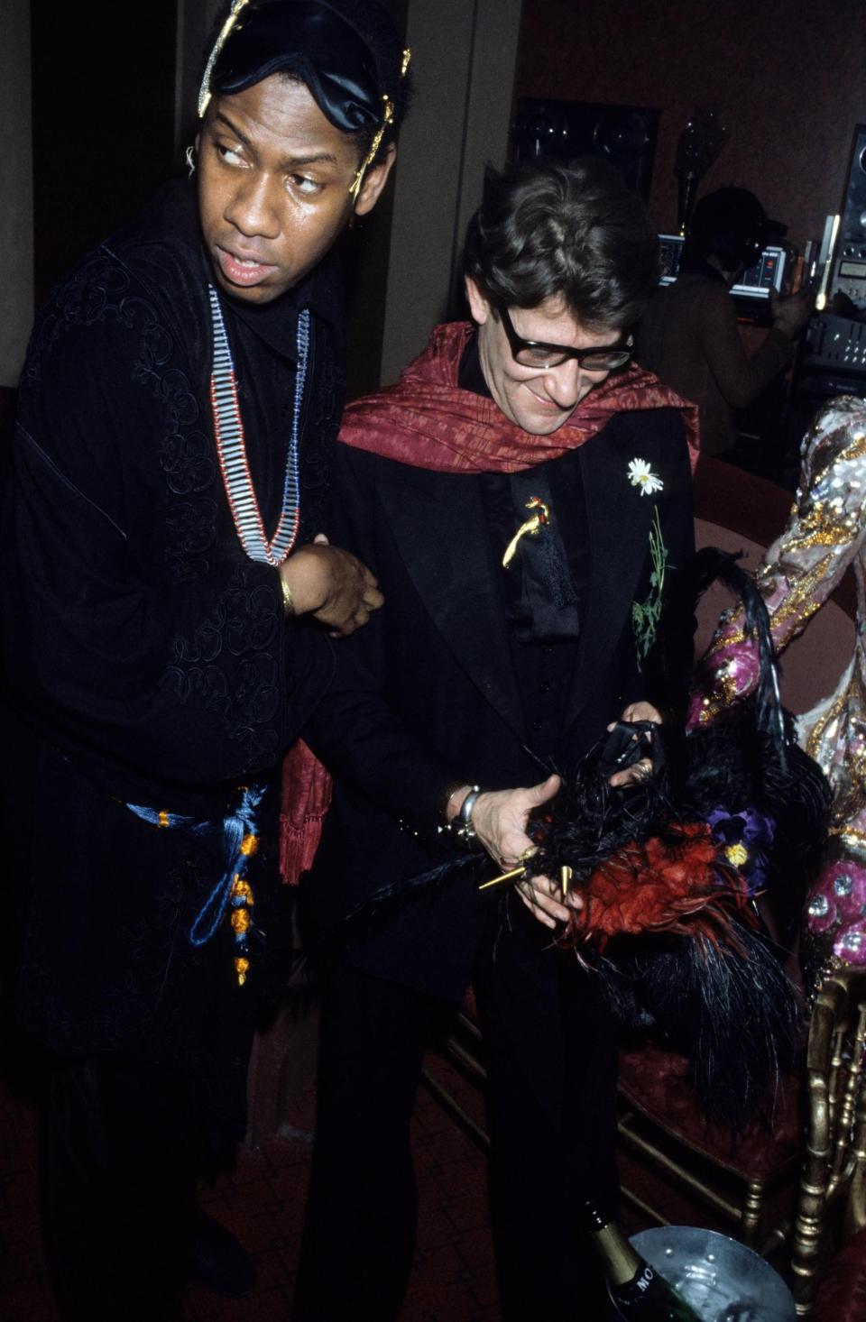 Yves Saint Laurent Andre Leon Talley - Getty Images