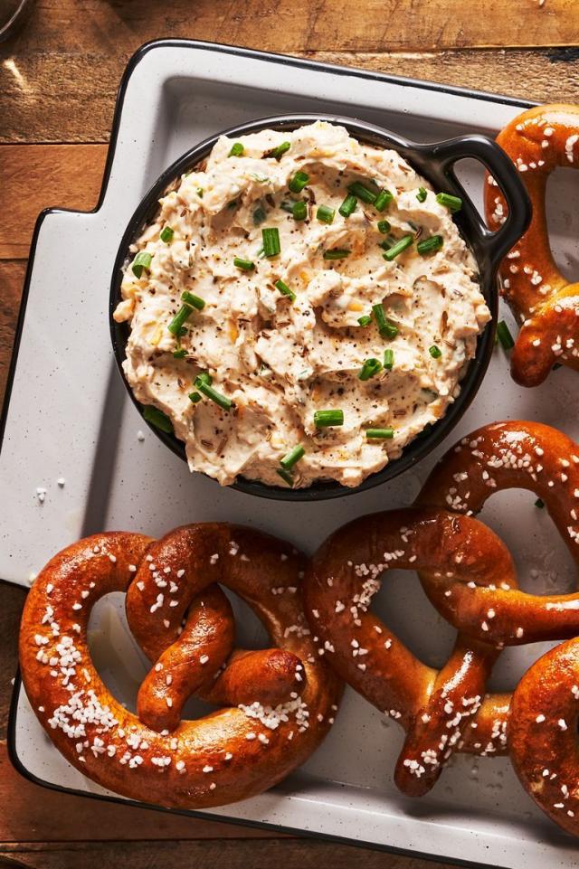 Obatzda (German beer cheese dip) - Caroline's Cooking