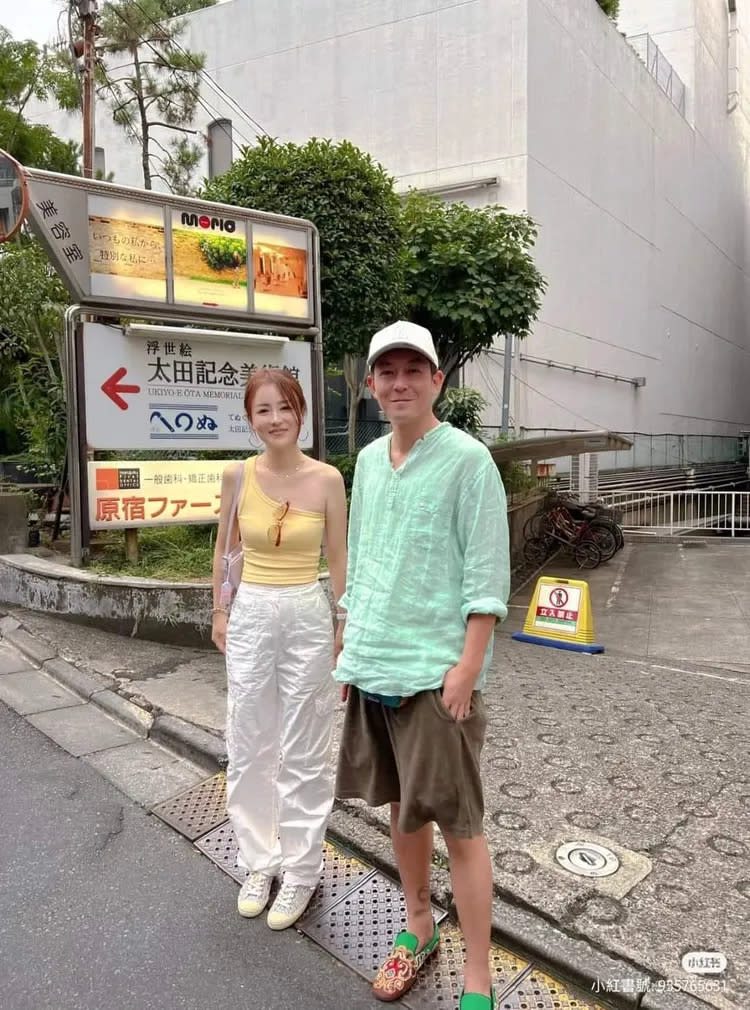 近日網路上出現一張正妹在日本街頭捕獲大咖男星照，卻將陳冠希誤認為劉德華。翻攝《爆紅公社》