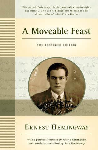 <p>Scribner</p> 'A Moveable Feast' by Ernest Hemingway