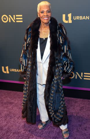 <p>Joi Stokes/WireImage</p> Dionne Warwick arrives at the 2024 Urban One Honors: Best In Black event in Atlanta