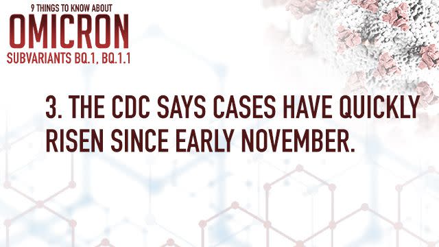 The Centers for Disease Control and Prevention said that two new omicron subvariants that appear to be more adept at dodging immunity make up more than half of the COVID-19 cases in the United States.