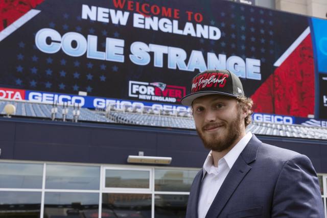 Bill Belichick Explains Why Patriots Drafted Cole Strange In First Round -  CBS Boston