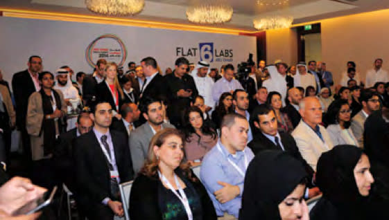 Flat6Labs Abu Dhabi launch at the Abu Dhabi Media Summit in November 2014