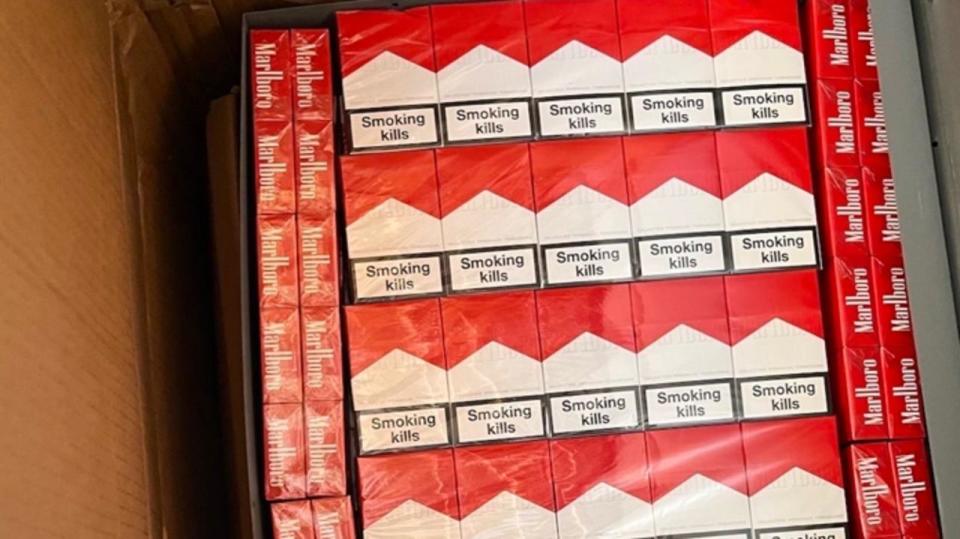 Australian border authorities seized just under a billion illegal cigarettes over the past two years, according to reports.