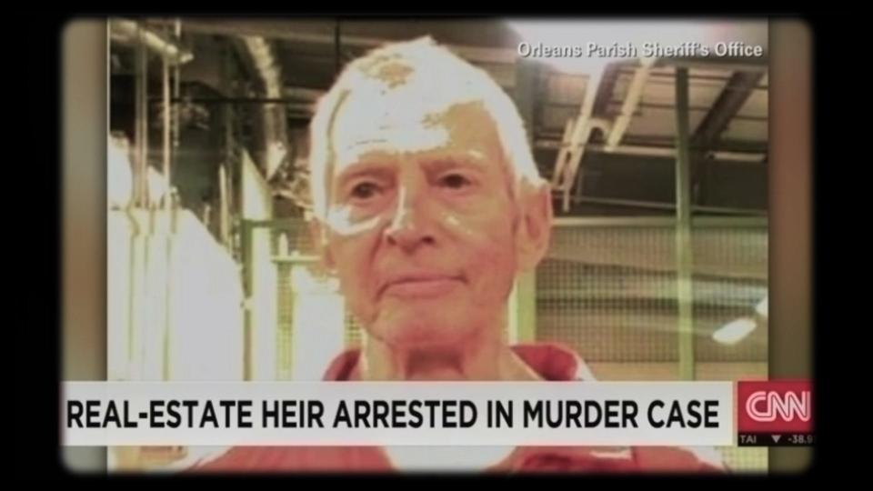 Robert Durst in press footage featured in "The Jinx Part 2"