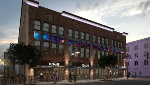 New owners of 216 Court Ave. renamed it the CC and plan to bring in a restaurant, entertainment center and Nashville-style country bar on the three levels of the 100-year-old building.