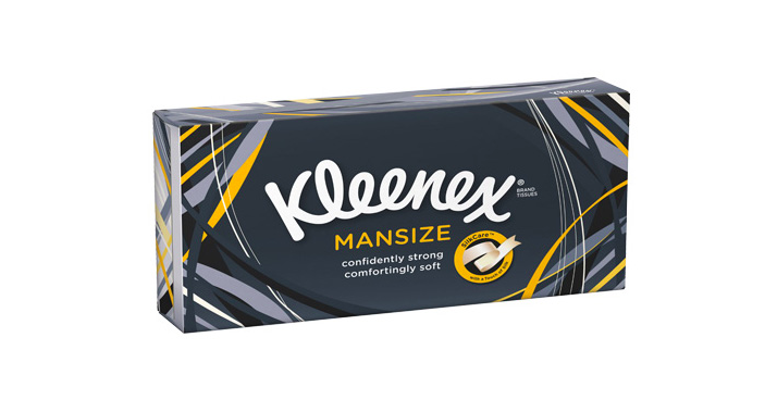 Kleenex have announced plans to rebrand their ‘Mansize’ tissues [Photo: Kleenex]
