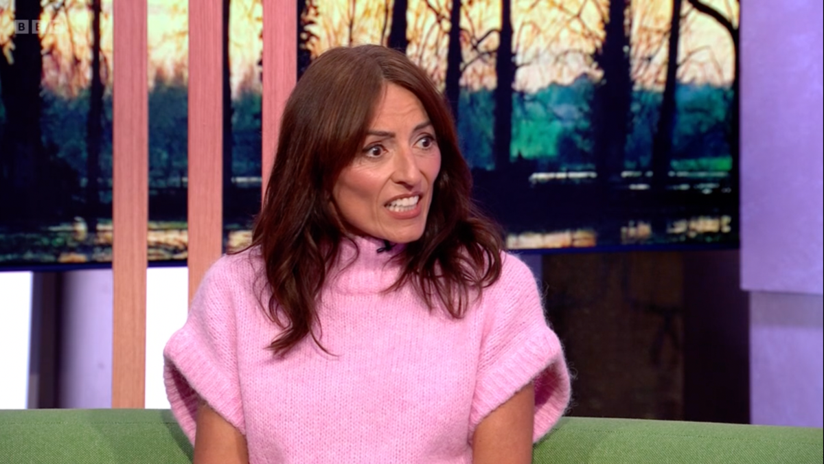 Davina McCall has been a poster woman for positive ageing (The One Show)