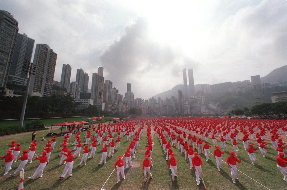 Hong Kong Happy Valley Tai Chi