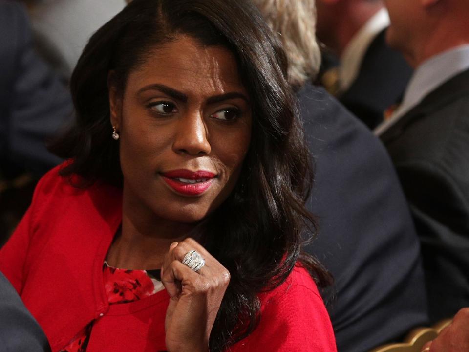 Former Trump administration aide Omarosa Manigault attends a nomination announcement at the East Room of the White House: Alex Wong/Getty Images