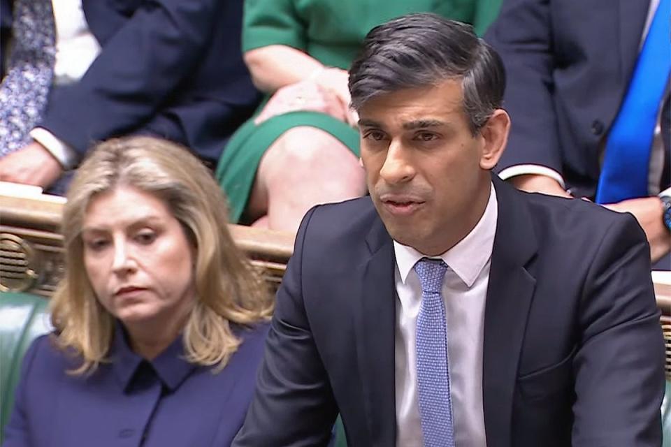 Ms Mordaunt says Rishi Sunak ‘rightly’ apologised for leaving the D-Day commemoration early (Sky News)