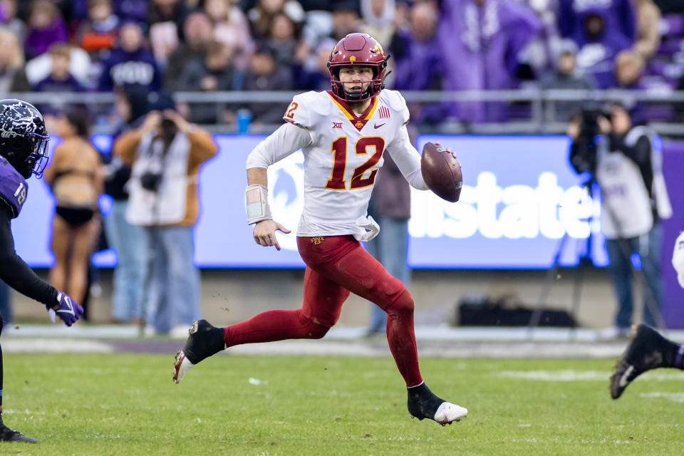 Iowa State quarterback Hunder Dekkers is one of seven current or former college athletes involved in the scandal