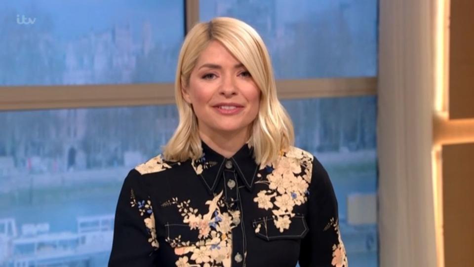 holly willoughby on this morning