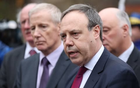 Nigel Dodds - Credit: Jonathan Brady/PA