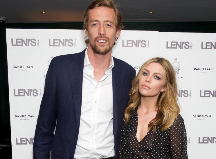 Abbey is married to footballer Peter Crouch.