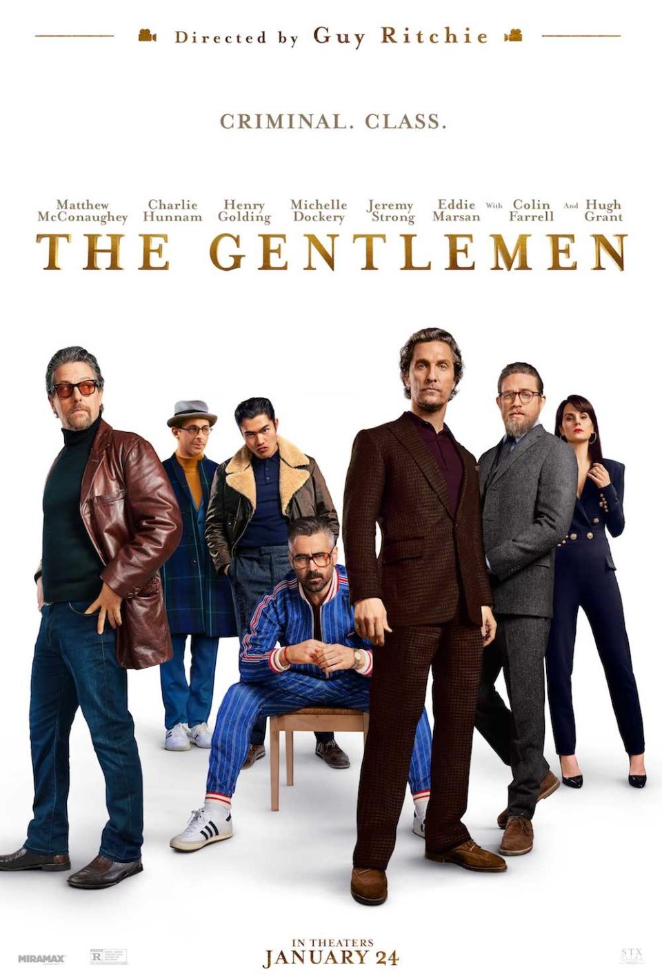 Guy Ritchie's The Gentlemen is in UK cinemas from 1 January, 2020. (EFD)