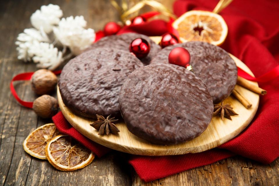 Vegane Johannisbeeren-Lebkuchen