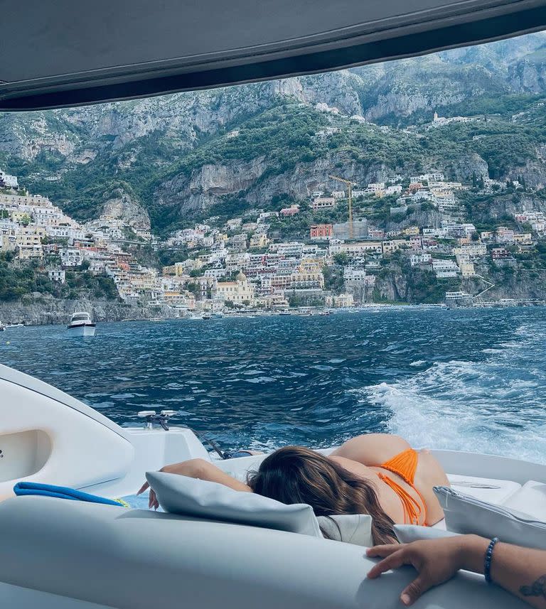 Las vacaciones de Camila Cabello en Italia