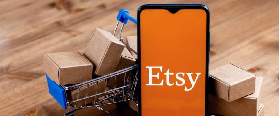 Etsy is American e-commerce company focused on handmade items and craft supplies.