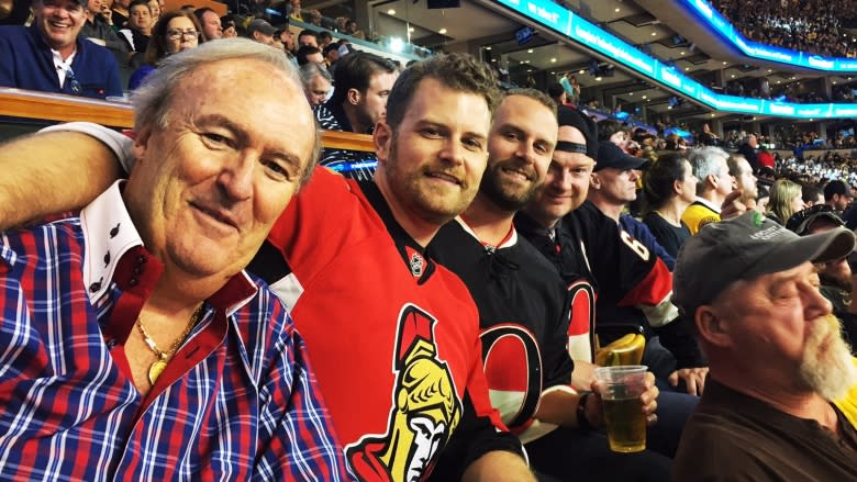 Sens fans in Boston celebrate Game 3 win