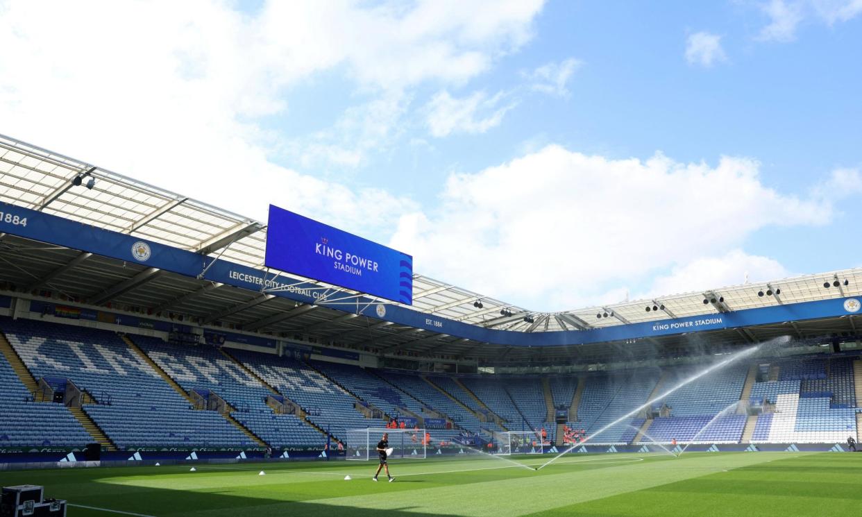 <span>Leicester are confident of avoiding a breach of profitability and sustainability rules.</span><span>Photograph: Ian Walton/Reuters</span>