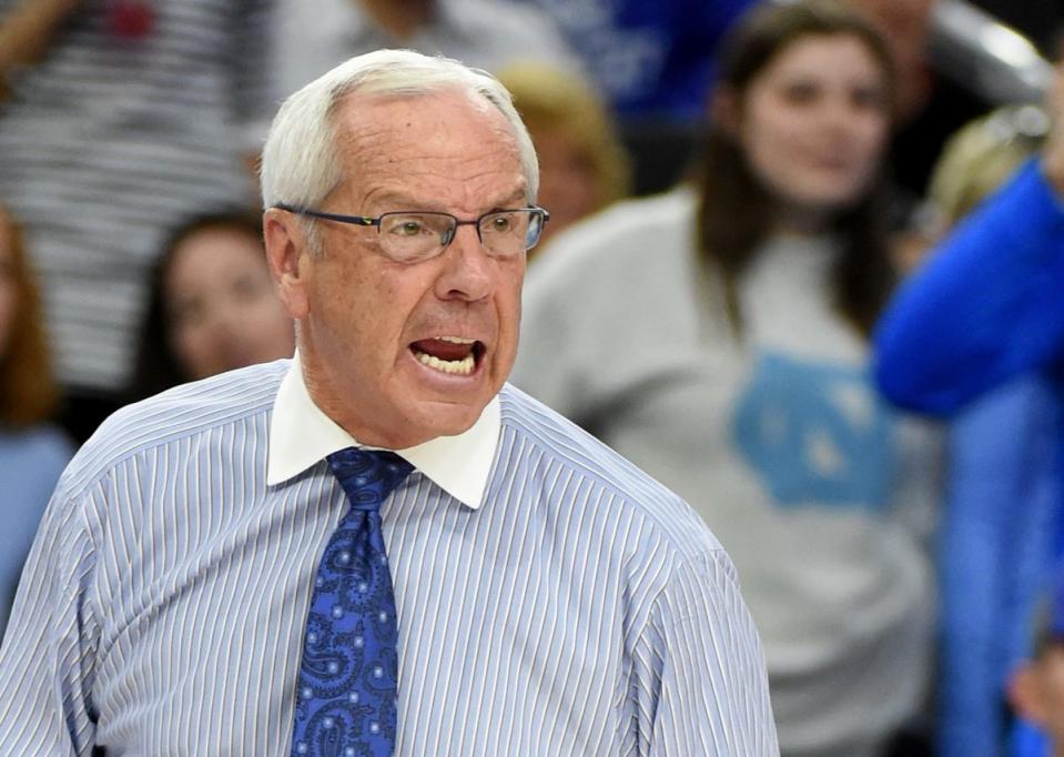 North Carolina coach Roy Williams (Getty)