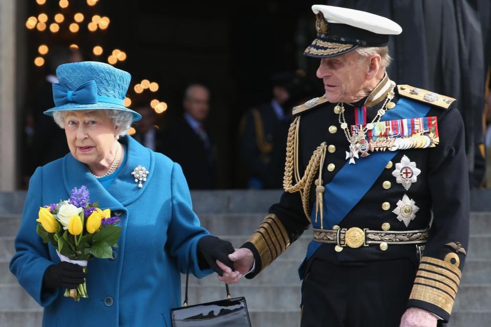 Queen Elizabeth and Prince Philip in 2015 (Getty Images)