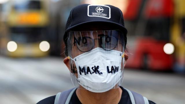 A brief of government to stop people from wearing masks