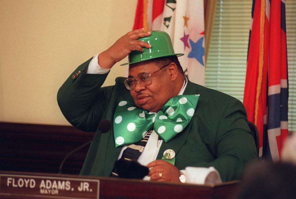 Floyd Adams, Jr. was Savannah's mayor when the St. Patrick's Day festival zone was created for River Street in 1999.