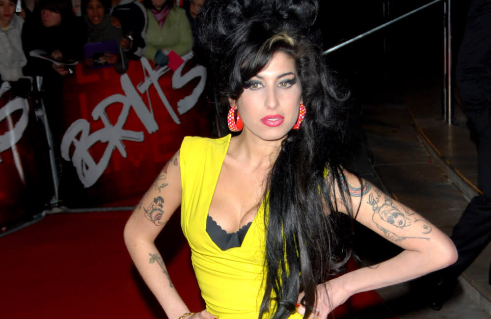 Amy Winehouse at the BRITs 2007 credit:Bang Showbiz