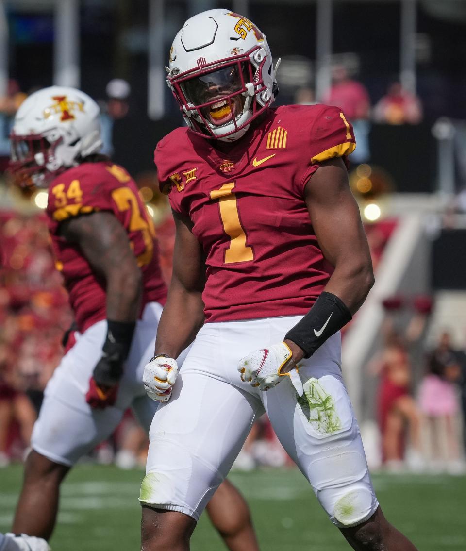 Iowa State's Anthony Johnson Jr. made a seamless transition from cornerback to safety.