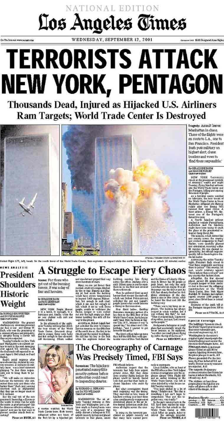 the los angeles times september 11