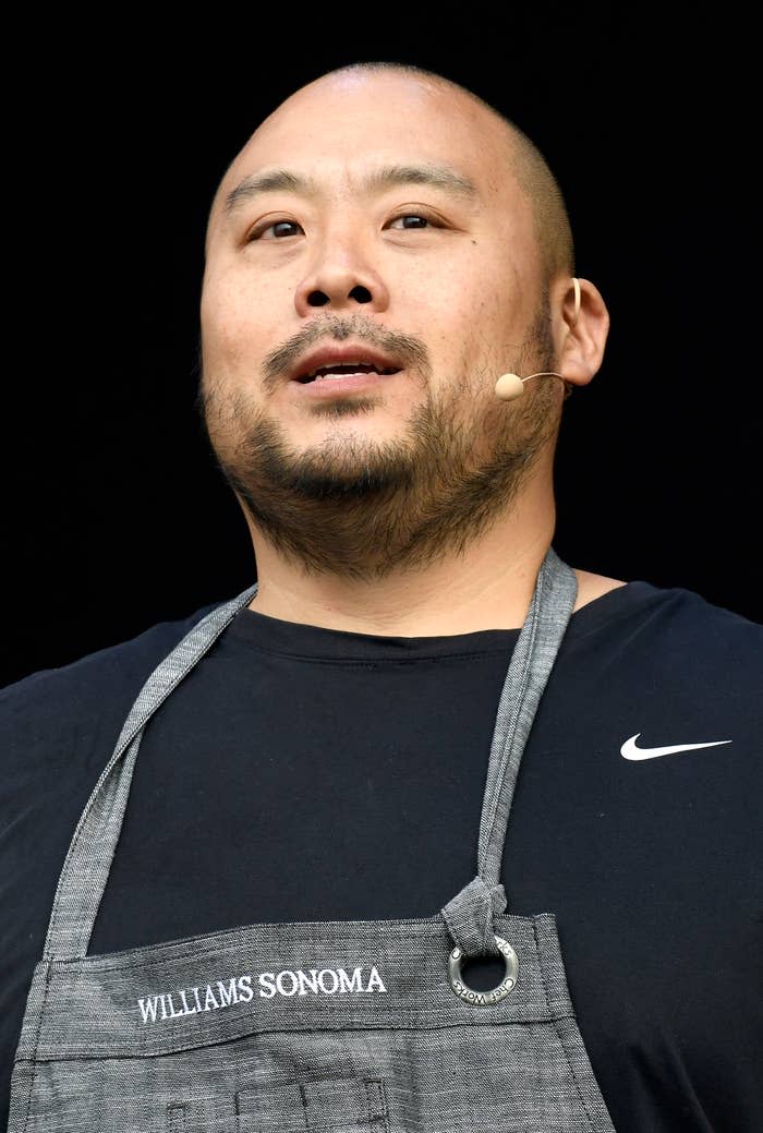 Closeup of David Chang