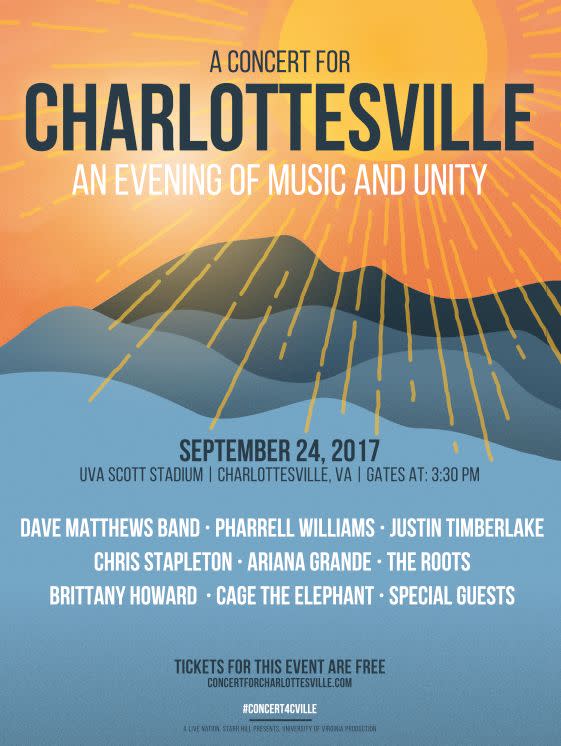 (Photo: A Concert For Charlottesville)