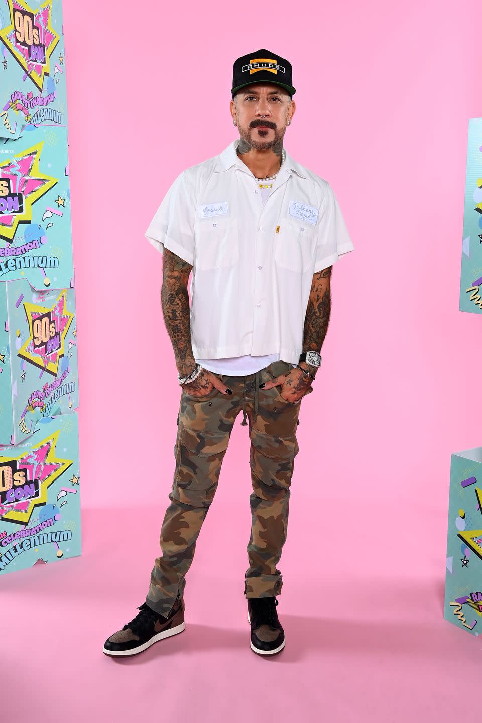 aj mclean at the thats4entertainment's 90s con