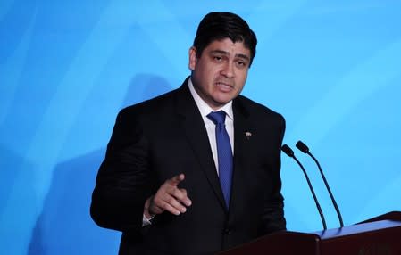 CEO of Iberdrola Galan speaks during the 2019 United Nations Climate Action Summit at U.N. headquarters in New York City, New York, U.S.