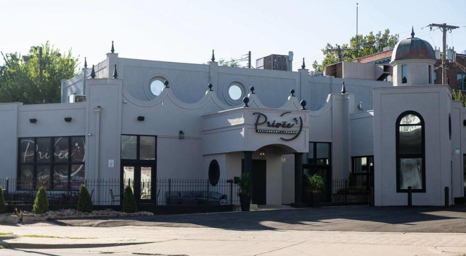 Privee Restaurant and Lounge fills a Spanish colonial-style structure that has been home to several businesses over the years.
