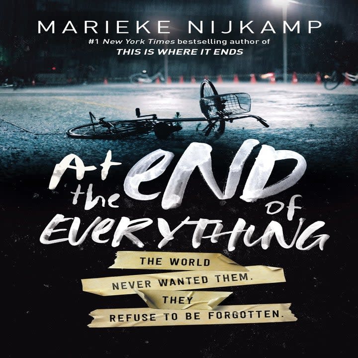 Release date: January 25What it's about: You can always count on Nijkamp for queer thrillers that explore the extremely human sides of terrifying situations, and it doesn't get much more terrifying than being a group of teens abandoned in a juvenile detention facility during a deadly plague that's rapidly consuming the outside world. Among those teens are Emerson, whose relationship with their Catholic family crumbled when they came out as nonbinary, and Grace, an aroace girl who'll do anything for justice and the people she cares about. Together, they, third narrator Logan, and a handful of others will have to do the unthinkable to survive...and many won't. Get it from Bookshop or your local bookstore via Indiebound here.